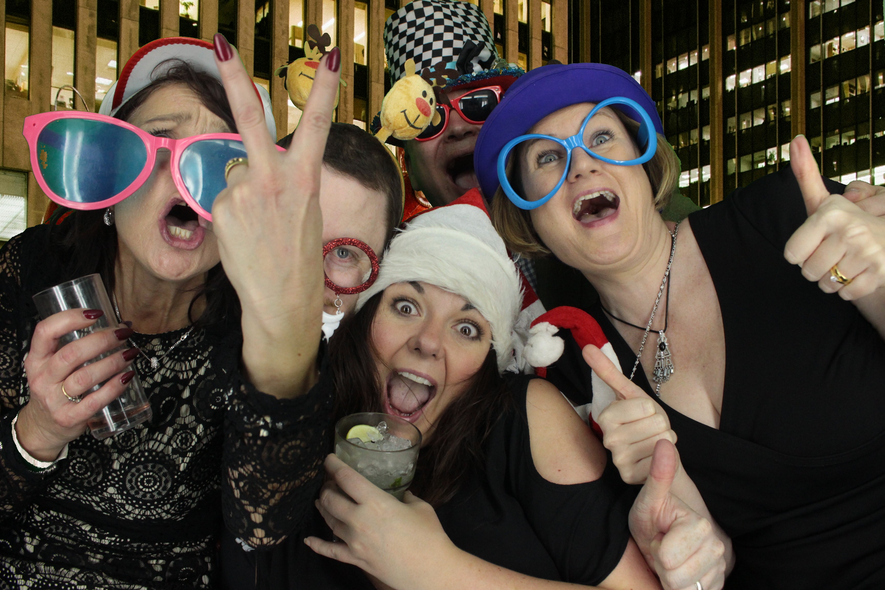 One Line Christmas Party | View more photos from the event at gallery.myphotoboothexperience.co.uk/u/MyPhotoBoothExperienceLtd/One-Line-Christmas-Party